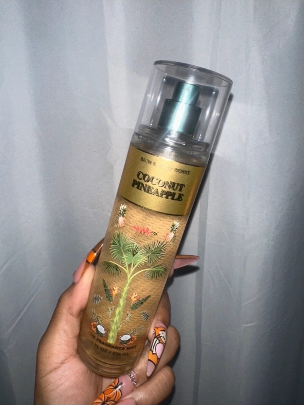 Bath & Body Works Coconut Pineapple Fragrance Mist - Gold Label